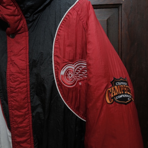 Vintage Detroit Red Wings Pro Player Jacket - Picture 2 of 9